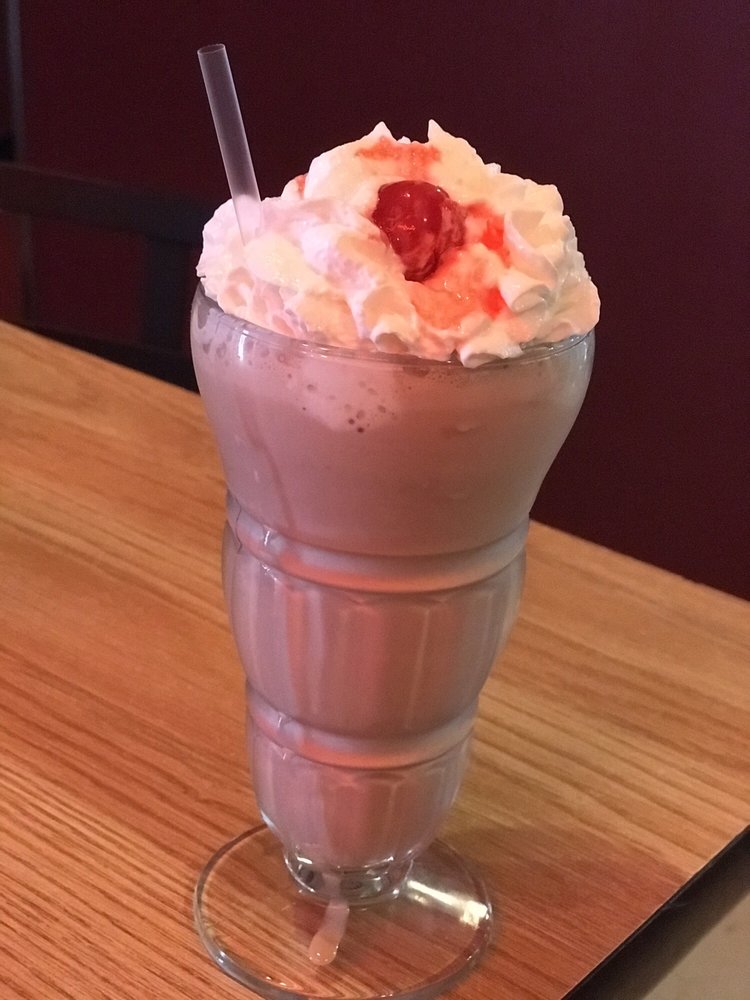 Milkshake with Whipped Cream and a Cherry